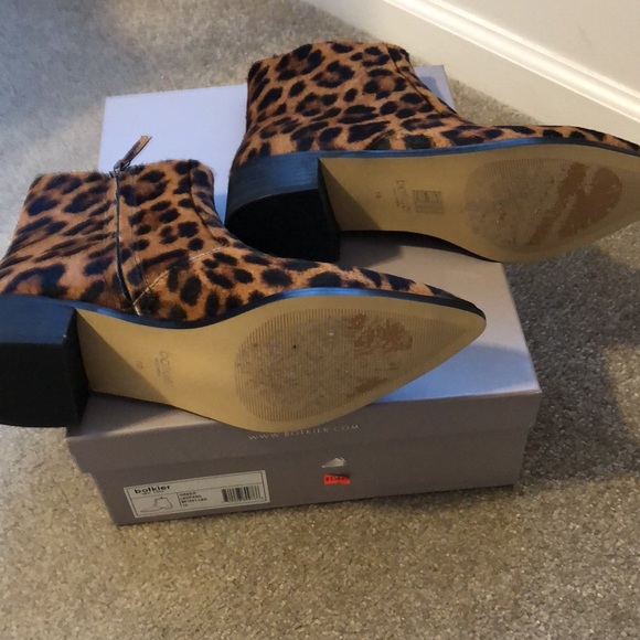 Leopard Print Ankle Boots - Picture 7 of 8